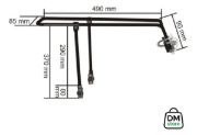 Imagen de Parrilla Bicicleta Maciza Universal Super Resistente Negro