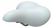 Imagen de Asiento De Bicicleta Playero Comodidad Extrema - 24.2 cm - Blanco - 26.5 cm