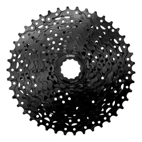 Imagen de Piñón 10v Cassette 11-42 Apto P/bici Eléctrica. Kmc Calidad Negro 11 42