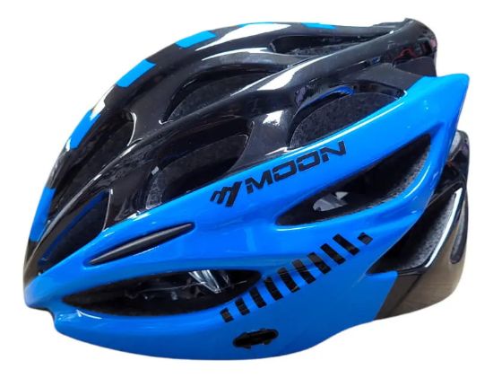 Imagen de Resistente Casco De Bicicleta Para Adulto Moon - Azul - M