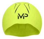 Imagen de Gorra Natación Silicona Mp Profesional Con Estuche - FLUOR - Lisa - L
