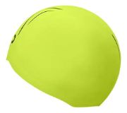 Imagen de Gorra Natación Silicona Mp Profesional Con Estuche - FLUOR - Lisa - L