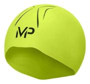 Imagen de Gorra Natación Silicona Mp Profesional Con Estuche - FLUOR - Lisa - L