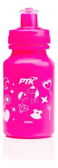 Imagen de Caramañola Motivo Infantil 250ml Ptk Libre Bpa - Rosa