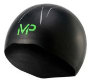 Imagen de Gorra Natación Silicona Mp Profesional Con Estuche - Negro - Lisa - L