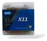 Imagen de Excelente Cadena 11 Velocidades Dorada Kmc Dorado