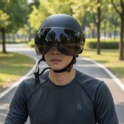 Imagen de Casco Bicicleta Skate Con Visera Y Ajuste Negro M