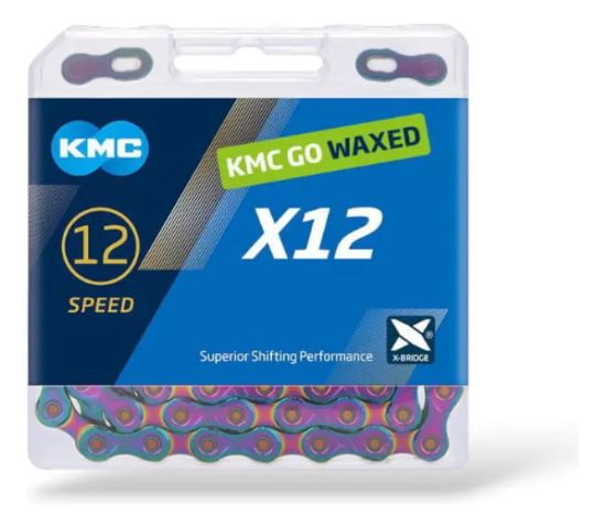 Imagen de Excelente Cadena Kmc 12 Velocidades Aurora Blue Kmc Aurora Blue