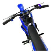 Imagen de Moto Infantil Mini Cross 50cc | Nafta 2t Arranque Manual - Azul