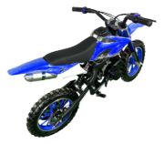 Imagen de Moto Infantil Mini Cross 50cc | Nafta 2t Arranque Manual - Azul