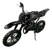 Imagen de Moto Infantil Mini Cross 50cc | Nafta 2t Arranque Manual - Negro