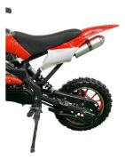 Imagen de Moto Infantil Mini Cross 50cc | Nafta 2t Arranque Manual - Rojo