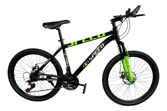 Imagen de Bicicleta Mtb Rodado 24 Freno Disco Mountain Bike - Negro - M