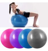 Imagen de Pelota De Pilates 75cm Gimnasia Pilates Yoga Fitness Calidad - Azul