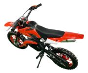 Imagen de Moto Infantil Mini Cross 50cc | Nafta 2t Arranque Manual - Rojo