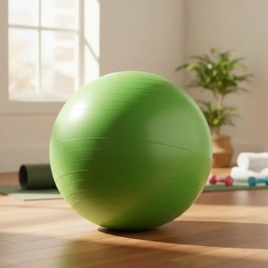 Imagen de Pelota De Pilates 75cm Gimnasia Pilates Yoga Fitness Calidad - Verde