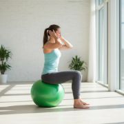 Imagen de Pelota De Pilates 75cm Gimnasia Pilates Yoga Fitness Calidad - Verde