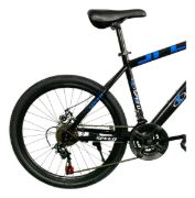 Imagen de Bicicleta Mtb Rodado 24 Freno Disco Mountain Bike - Negro/Azul - M