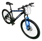 Imagen de Bicicleta Mtb Rodado 24 Freno Disco Mountain Bike - Negro/Azul - M