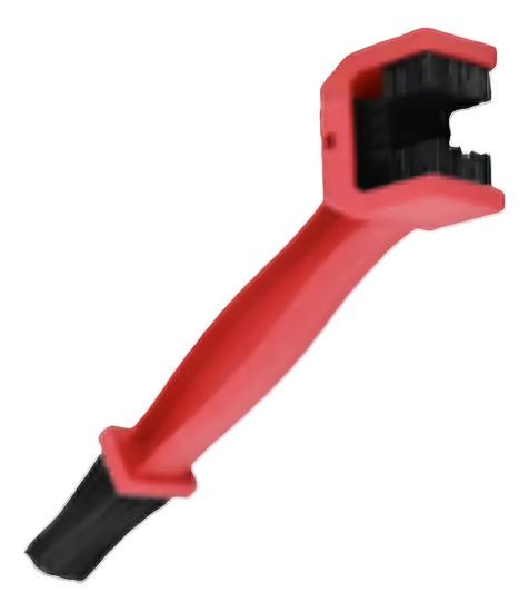 Imagen de Cepillo Limpiador De Cadena Bicicleta Gtw Rojo