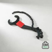 Imagen de Llave Para Reparación Bicicleta 3 En 1 C/cadena Negro
