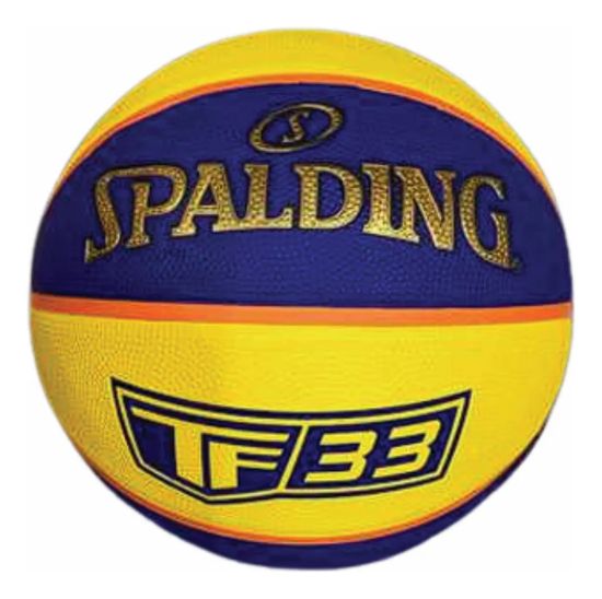 Imagen de Pelota De Básquet Spalding Tf-33 Amarillo