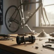 Imagen de Caja De Centro Bicicleta Hollowed Yunrui Bc 1.37*24t - Gris