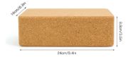 Imagen de Block Ladrillos De Corcho Pro Yoga Bloque Corcho
