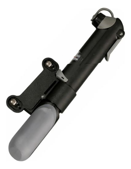 Imagen de Inflador De Mano Bicicleta Deportes 120 Psi Medidor Presion Negro