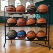 Imagen de Carro Porta Pelotas Basketball Spalding