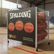 Imagen de Carro Porta 25 Pelotas Basketball Spalding