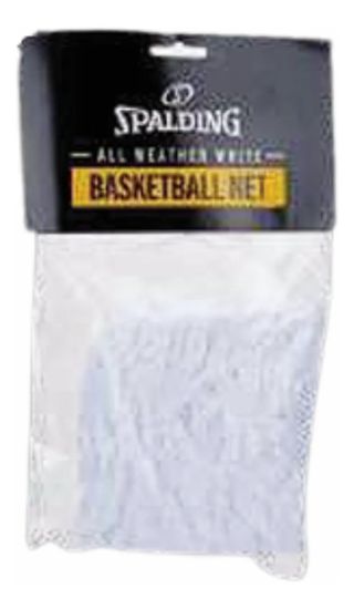 Imagen de Red De Basketball Spalding All Weather Blanco Grande Tamaño Grande