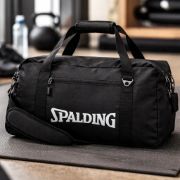 Imagen de Bolso De Entrenamiento Spalding Logo 2.0 30 Litros Negro