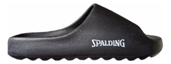 Imagen de Sandalia Tipo Ojota Cerrada De Uso Diario Spalding Negro Cerrado 39 Uy