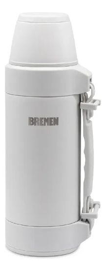 Imagen de Termo Pico Cebador Bremen 1,2 L Ac.inox. Gris Blanco