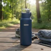 Imagen de Termo Botella Deportiva Bremen 600ml Calidad Azul