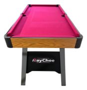 Imagen de Mesa De Pool Infantil 122cm Completa Con Accesorios Calidad Rojo