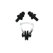 Imagen de Malla Natacion Enterito Para Dama Piscina + Accesorios Broz - Negro - Lisa - L