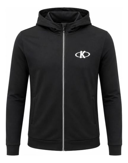 Imagen de Campera Afelpada Con Capucha Y Cierre Deportivo Unisex
