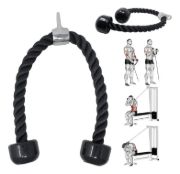 Imagen de Cuerda Soga Para Tríceps Y Bíceps En Polea Gimnasio