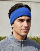 Imagen de Vincha Polar Térmica Cubre Orejas Unisex Para Deporte Azul Polar Térmica 24 Cm