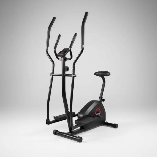 Imagen de Bicicleta Elíptica Con Asiento Fitness Cardio Entrenamiento Negro