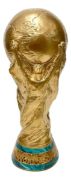 Imagen de Trofeo Replica Copa Del Mundo Futbol 35 Cm Yeso Calidad Dorado
