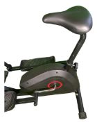 Imagen de Bicicleta Elíptica Con Asiento Fitness Cardio Entrenamiento Negro