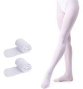 Imagen de Medias De Ballet Blanco Liso Xxs