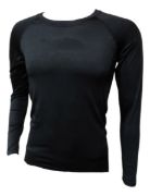 Imagen de Remera Termica Manga Larga Niños Deportes  Negro 16