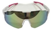 Imagen de Lente Ciclismo Entrenamiento Uv400 Espejado Rosa