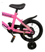 Imagen de Bicicleta De Niño Rodado 12 Con Rueditas Canasto Guardabarro