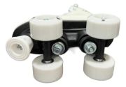 Imagen de Patin Artistico Pvc Bota + Bolso Porta Patin