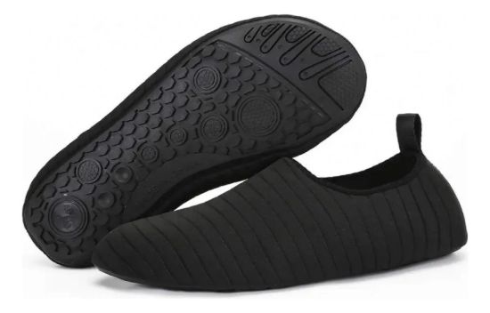 Imagen de Zapatilla Deportes Nauticos Calzado Agua Unisex Negro Lisa 35 Uy